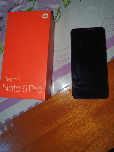 Celular Xiaomi Note 6 Pro Bateria Nova Original Detalhe