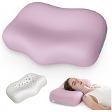 Napz Almohada Cervical Tamaño Queen Con Funda De Almohada Re