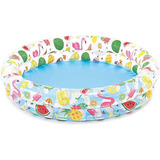 Piscina Inflable Intex De 122x25 Para Niños Bolsa Tropical