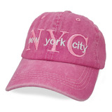 Gorra Para Niñas Nenas Vintage Visera Algodón New York Nyc