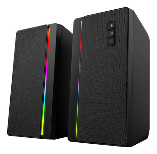 Bocinas Para Pc Computadora Escritorio Altavoz Rgb Subwoofer