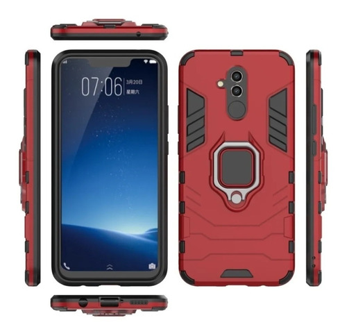 Huawei Mate 20 Lite // Case Bumper Antishock Black Panther 