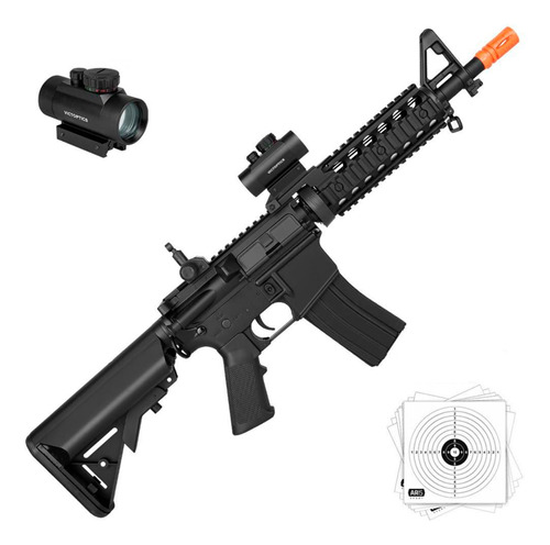 Rifle Airsoft Aeg Cyma M4 + Mira Red Dot Evo Arms Reflex