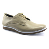 Zapato Casual Para Caballero 20-14 Piel Hueso