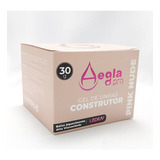 Gel Aegla Pro 30g Alongamento De Unhas Acrigel Profissional Cor Pink Nude