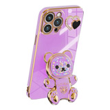 Capa De Telefone Rainbow Teddy E Suporte Para Huawei P30 Lit