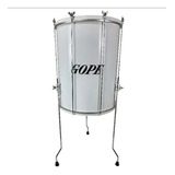 Surdo Alum Tripe Animal Branco E Branco Bal6018pebb