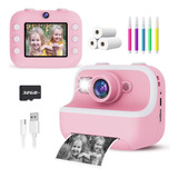 Camara De Impresion Instantanea Para Ninos, Regalos De Cumpl