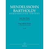 Romanzas Sin Palabras Op. 109 Cello Y Piano - Mendelssohn