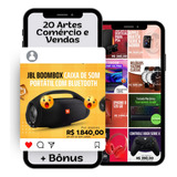 20 Pack Artes Canva Comécio E Vendas, Feed Instagram