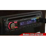 Cd Player Mp3 Usb Sony Xplod Cdx Gt427ux