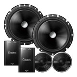 Kit 2 Vias Pioneer 220 W Rms Pt Diant Gm S-10 Ts-c170