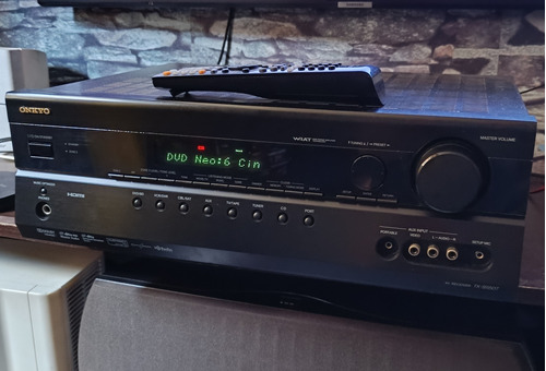 Receiver Onkyo Tx-sr507 Ótimo Estado C/ Controle Funcionando