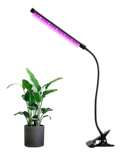 Lampara Uv Led Cultivo Interior Crecer Plantas Temporizador