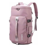 Morral Viaje C&j Ml-03 Color Rosa Diseño Lisa 40l