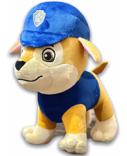 Patrulla Canina Peluche Chase Paw Patrol Grande 33cmx28cm