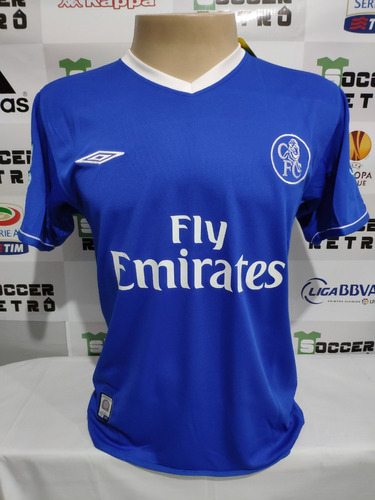 Camisa Chelsea 2003-04 Premier League Crespo 21 À P/ Entrega