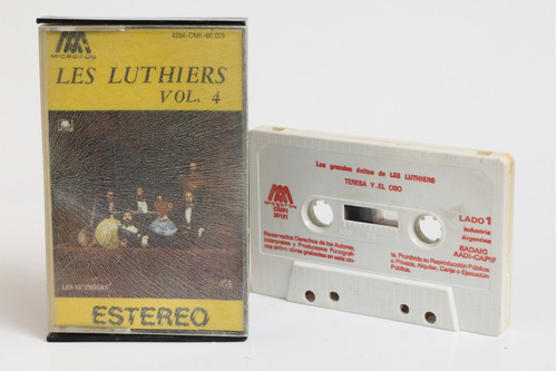 Cassette Les Luthiers Vol. 4 1979