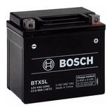 Bateria Bosch Motobtx5l-bs Agm Honda Cg New Titan 150