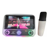 Caixa De Som Bluetooth Tvmobile Karaoke Com Microfone Radio