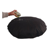 Almohadon Redondo Impermeable 60 Cm Funda Desmontable