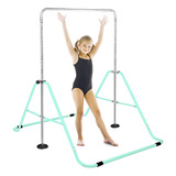 Barra De Gimnasia P/ Niños Fbsport Altura Ajustable, Verde