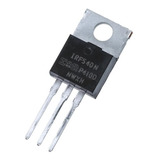 Transistor Mosfet Irf540n 33a 100v Irf540 Ir Arduino Hobb