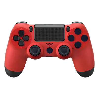 Control Inalámbrico Gamepad Joystick Compatible Con Ps4 Color Rojo | Mismo precio en cuotas