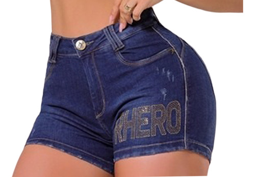 Lançamento Short Feminino Empina Bumbum Rhero Jeans A37