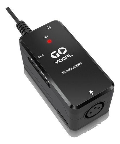 Interface De Audio Tc Helicon Go Vocal Portatil 