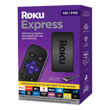 Roku Express Streaming Player Full Hd Hdmi Conversor Smarttv