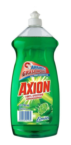 Lavatrastes Líquido Axion Aroma Limón 750 Ml