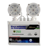 Luminária De Emergência Solarled Sll11 Led Com Bateria Recarregável 24 W 90v/240v