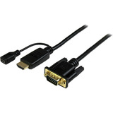Cable Startech Vga Macho - Hdmi + Micro-usb Macho/hembra 3mt