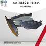 Pastillas De Frenos Delanteros Para Vw Jetta Vento Golf  Volkswagen Jetta