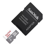 Sandisk Ultra, Tarjeta Micro Sdhc 16gb, Uhs-i, C10, 80mb/s