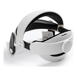 Strap Suporte De Cabeça Para Oculus Quest 2 Profissional Cor Branco