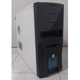 Gabinete Atx Pc Blanco / Negro Sin Fuente Commodore Ke-4200