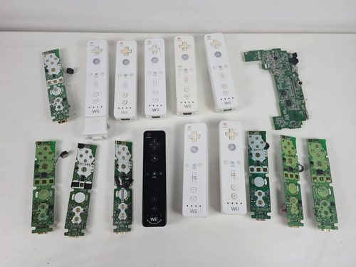 Lote Controles Wii Remote + Placas Com Defeito