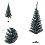Árvore De Natal Nevada Decoração 120cm Com 110 Galhos