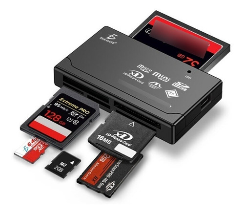 Mutilector Externo Memorias A Usb 2.0 Micro Sd