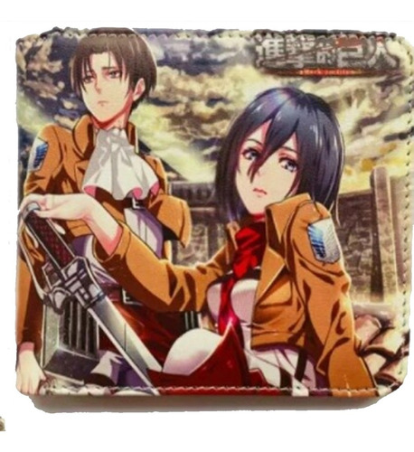 Cartera Attack On Titan Eren Mikasa Anime Otaku Levi