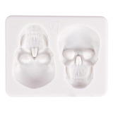 T Baking Kits K1658 Halloween Calavera Molde De Silicona