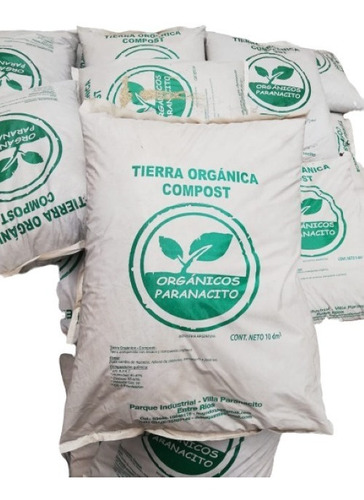 Bolsa De Tierra Compost Organico Paranacito 40 Dm3 Demarco