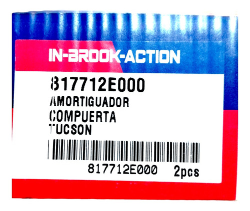 Gato Amortiguador Compuerta Trasera Hyundai Tucson 2005-2009 Foto 4