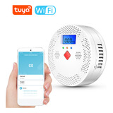 Detector De Carbono Con Alarma De Gas Monoxide Co Tuya Wifi