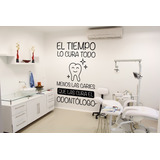 Vinilos Decorativos Dentistas Odontología   3 Colores Creatu