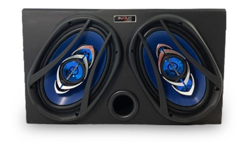 Par Falante 6x9 Hurricane Montada 180w Rms Mais Caixa 