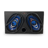 Par Falante 6x9 Hurricane Montada 180w Rms Mais Caixa 