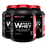 Combo 3x Whey Protein Waxy Whey 2kg - Bodybuilders Sabor Baunilha